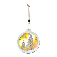 莉茲珍妮 木製燈籠裝飾品, 04 D型, 1個