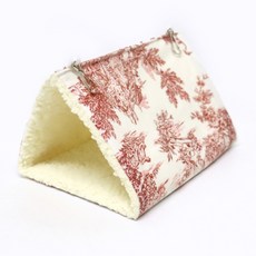 LIP Parrot 鸚鵡自然蓬鬆防水中型床, 1個, 紅色