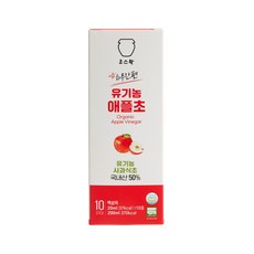 Kosrak 蘋果醋隨身包 10入, 200ml, 1個
