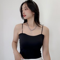 더시럽 여성용 고퀄리티 심리스 쫀득 아이스 니트 브라탑