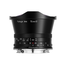 티티아티산 L 마운트 APS-C 어안렌즈 7.5mm F2 블랙