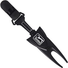 PGA TOUR 多功能推桿固定器果嶺修復器, 黑色, 1件