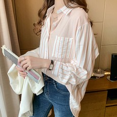 LUNA GIRL 女款Ed條紋襯衫