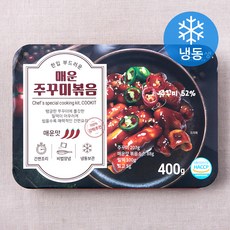 수산선생 한입 부드러운 매운 주꾸미볶음 (냉동), 400g, 1개