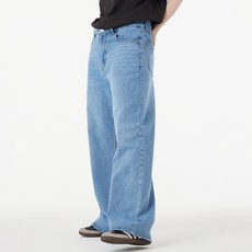 어반에이지 남녀공용 스탠다드 와이드 데님 팬츠