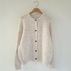 Borimam 馬卡龍粉彩毛絨孕婦針織開襟衫 VA092