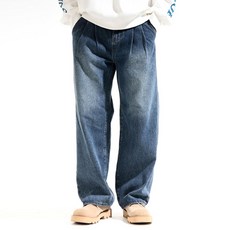 Cramp 男士雙褶寬版牛仔褲 2071