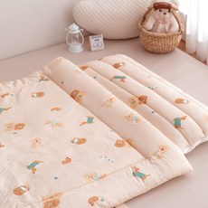 아리베베 스마트 모달 듀라론 패드 + 베개솜 + 차렵 낮잠이불 세트, 한스의하루