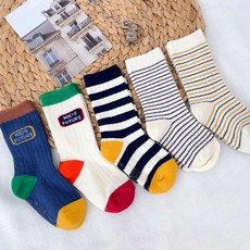 Kids FUTURE 兒童用 Wittyfall 青少年襪子 5雙組