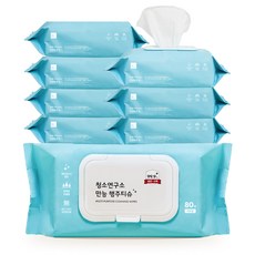 Cleaninglab 掀蓋式萬能清潔紙巾, 80張, 8包