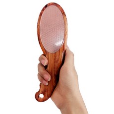 Minizen 木質手柄型去腳皮器, 1入, 1個