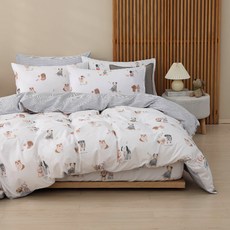 Hong Yew Bedding 鴻宇寢飾 100%精梳純棉薄被套 台灣製 C20163, 哈皮