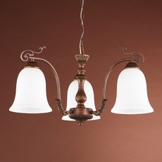Lati Lighting Tavok 3燈吊燈, 古董風