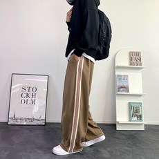 콘피아르 남성용 완전 편한 옆줄 트레이닝 바지 TC9520