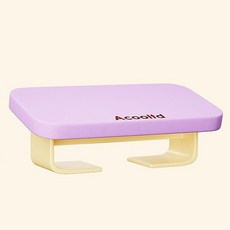 모드플러스 홈오피스 다리편안 자세교정 다용도 발받침대, 도파민 퍼플