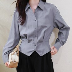 LUNA GIRL 女款 Jedway 法式襯衫 L26SPBL011508