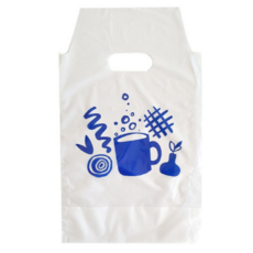 Yori Grida 外帶飲料咖啡杯設計印刷塑膠提袋 1杯裝, 1入, 400個