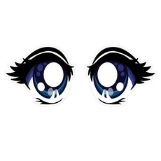 뭉키데코 고휘도 안전거리유지 반사스티커 대형 밍키밍키, 혼합색상, 1세트