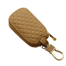 H.cop 智慧鑰匙包 鑰匙圈 皮革 現代設計, 單一商品, 棕色