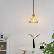 hit LIGHTING Angle Round 單燈吊燈 小款 D49036S, 黑色