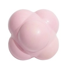 리빙에스 강아지 이갈이 치발기 라텍스 봉우리 장난감, 핑크, 1개