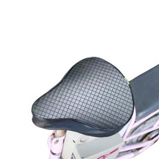 防水電動自行車座墊套 三角頭, 黑色, 1個