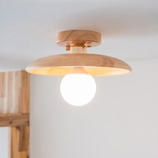 hit LIGHTING Lin吸頂燈 E30937, 木頭, 1個