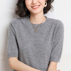 Sonio 女款經典短袖針織衫