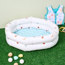Modern House 玩水迷你圓形泳池 點點水果, 1個, 混色