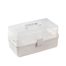 簡約基本急救箱 白色 1層, 1個