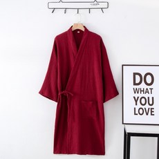 소니오 심플컬러 샤워 가운 L, 07 자홍색, 1개