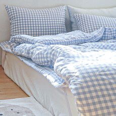 Lucidsleep Dream格紋無塵四季無縫被子寢具組