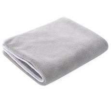 ATEAM 吸水力佳的運動毛巾, 1個, 灰色