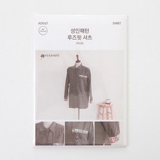 코튼빌 성인패턴 루즈핏 셔츠 시트 CTV-078, 혼합색상, 1개