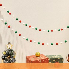 Salimon 聖誕球裝飾拉旗, 混合色, 1個