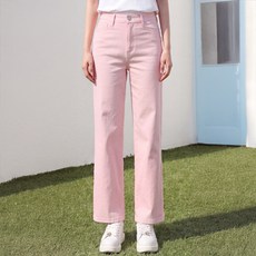 피핀 여성용 패턴퀸 GOLF 퀸스판 코튼 일자핏 팬츠 711190