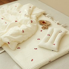 asomn 100支棉分離式午睡被+頸枕+薄墊組, 汽車款