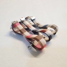 現代格紋口罩掛繩3件套