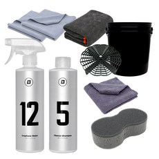 blask 自助洗車用品7件組 + 多用途毛巾隨機出貨2件組, 1套