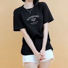 HumbleStudio 女款透氣圓領17支純棉短袖T恤 KK_143_085