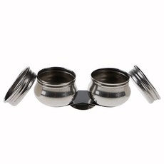 油畫油洗筆器 02 不鏽鋼雙孔油畫油壺 配色