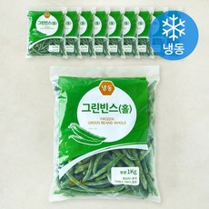 신정푸드 그린빈스 (냉동), 10개, 1kg
