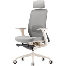 LAVO 拉沃 辦公椅, 灰色 + 白色