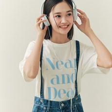 제로스트릿 여성용 통기성 디어 제로 반팔 티셔츠