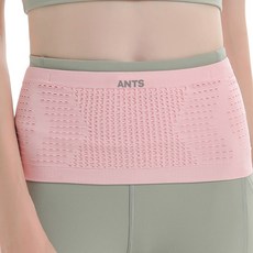 Ants 透氣跑步貼身腰帶, 粉紅色, 1個