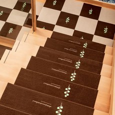 I Love Home 防滑簡約樓梯墊, TYPE13, 1個