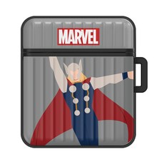 마블 액션 아머 캐리어 에어팟 1 / 2 케이스, 그레이