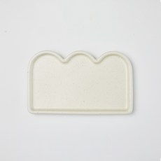 BetterFinger 陶瓷餐盤, 1個, 白色