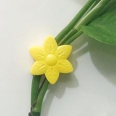 폴라 식물 고정 클립 옐로우, 10개