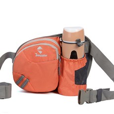 Paradiso多功能口袋水瓶寬鬆收納運動腰包, 橘子